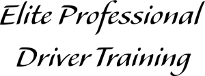 Elite Professional Driver Training black logo